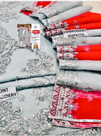 MANI&nbsp; ORGANZ  MALAI  Embroidered D-1711