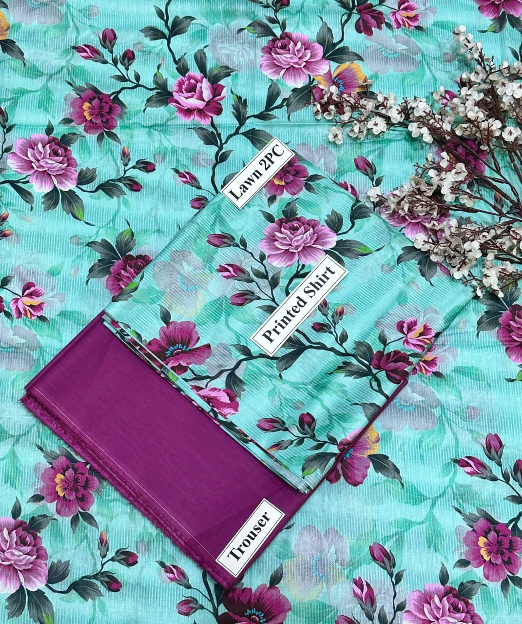 LAWN PRINTED COLLECTION BONANZA 2PC 1447