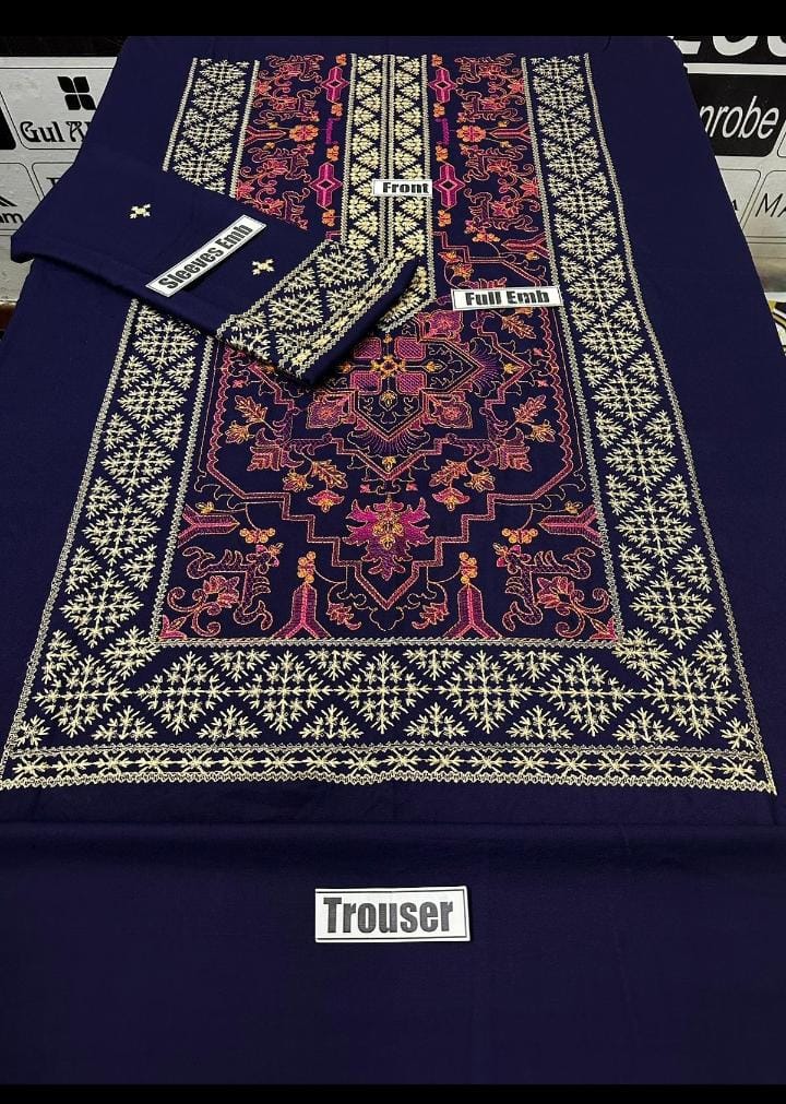 LAWN EMBROIDERED 2pc 1644