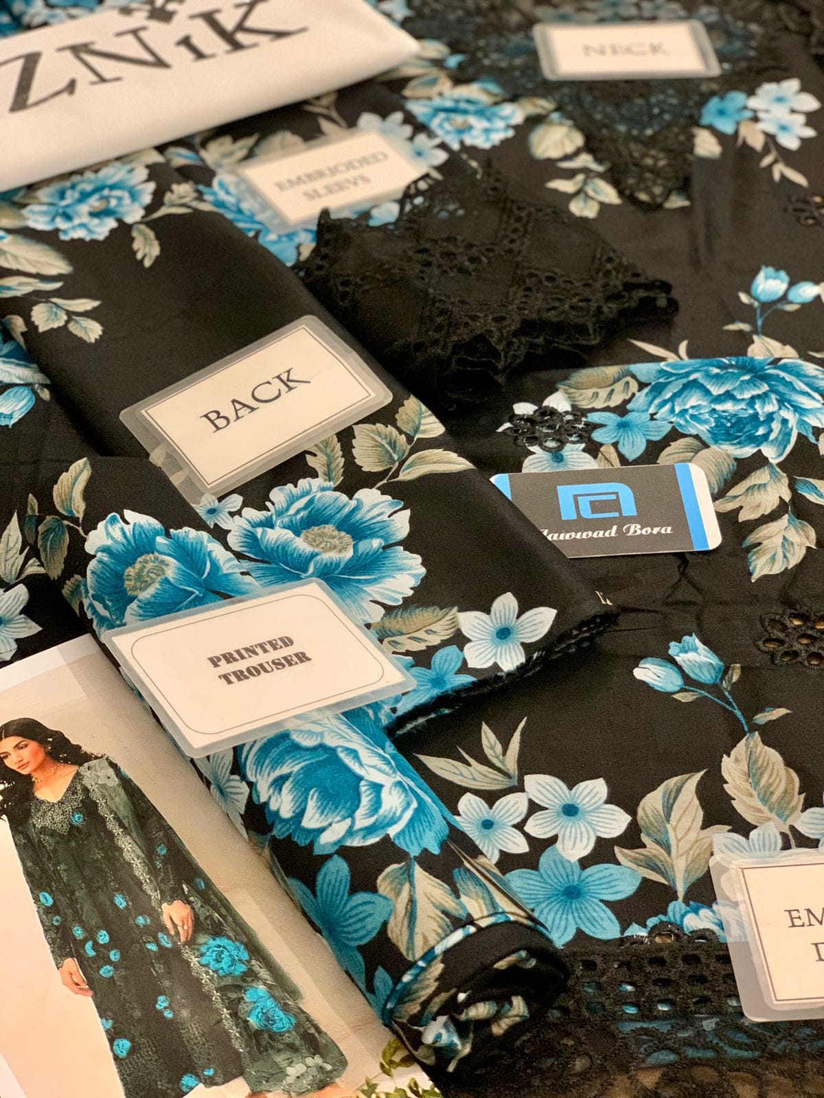 IZNIK lawn embroidere 1324