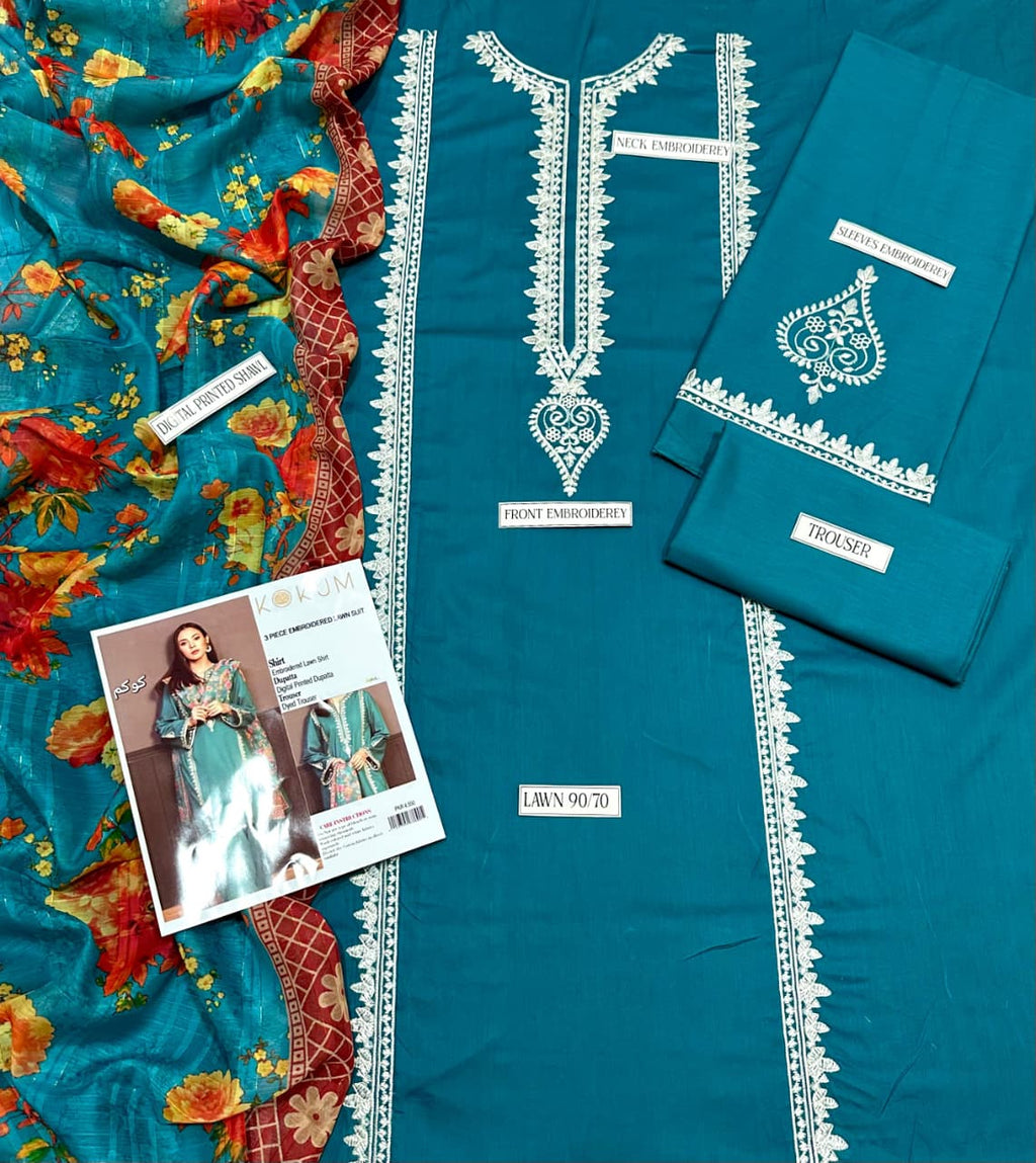 LAWN  Embroidered 1366