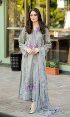 MUSHQ  Lawn Embroidered  Collection D-1696
