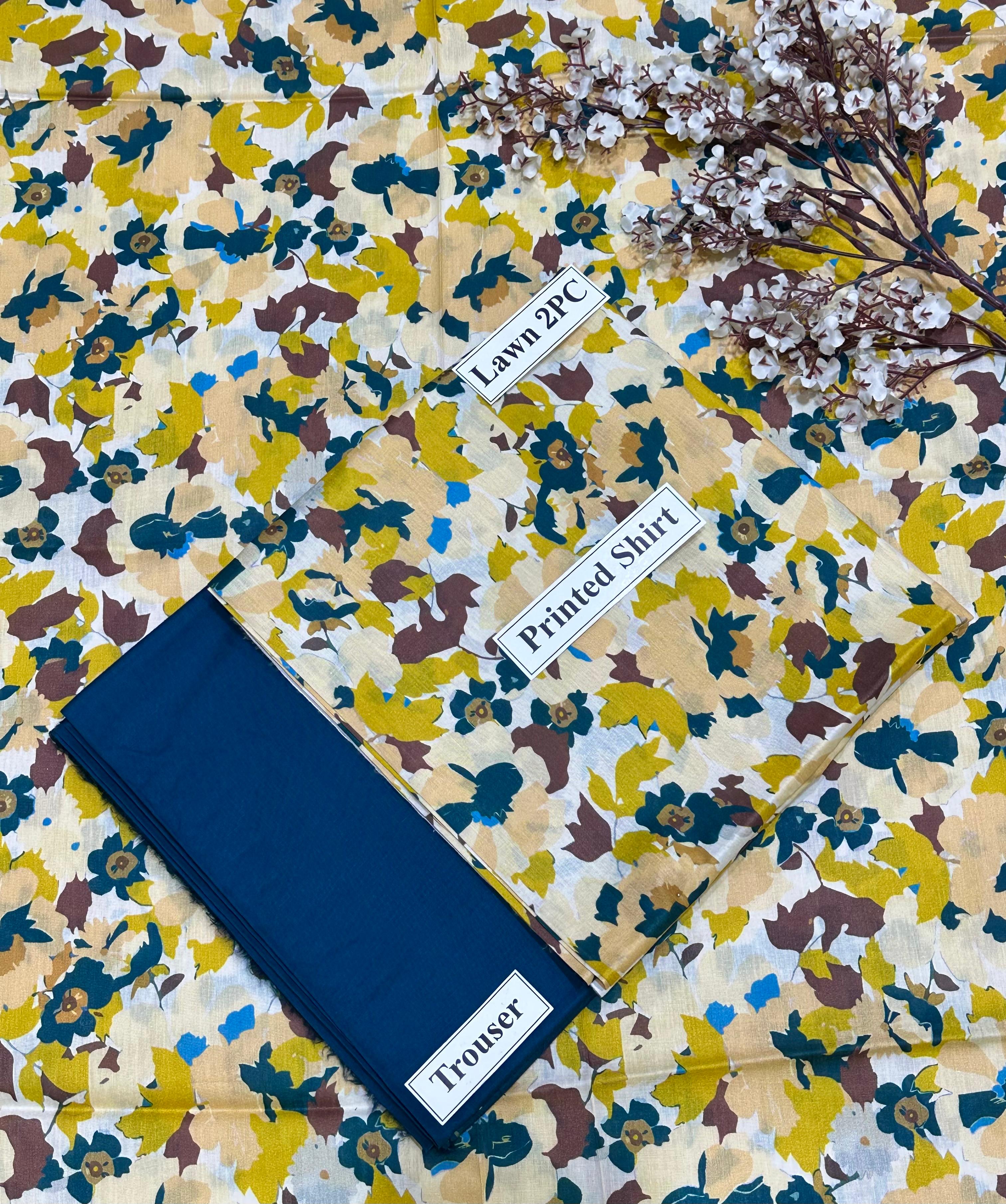 LAWN PRINTED COLLECTION BONANZA 2PC 1462