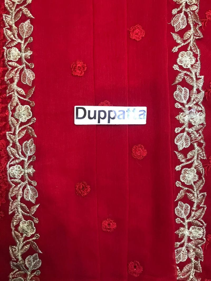 QALAMKAR Chiffon collection D-1761
