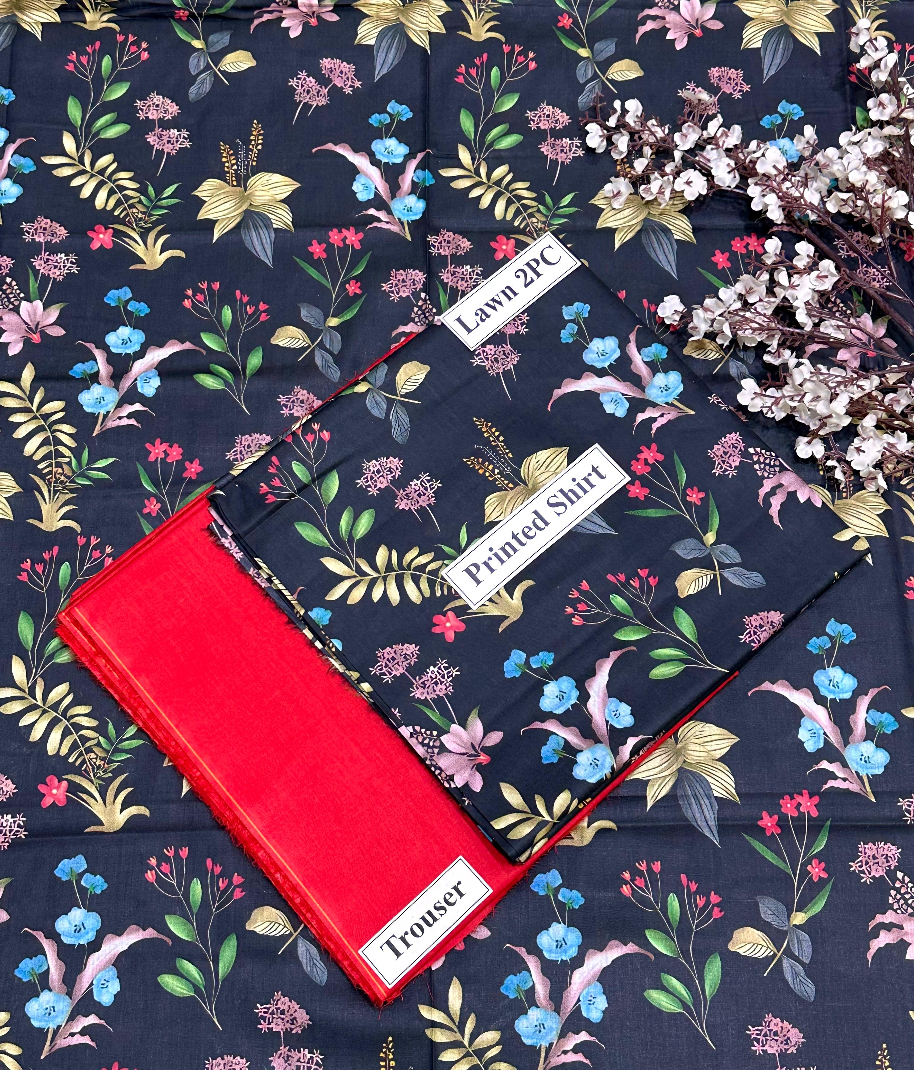 LAWN PRINTED COLLECTION BONANZA 2PC 1460