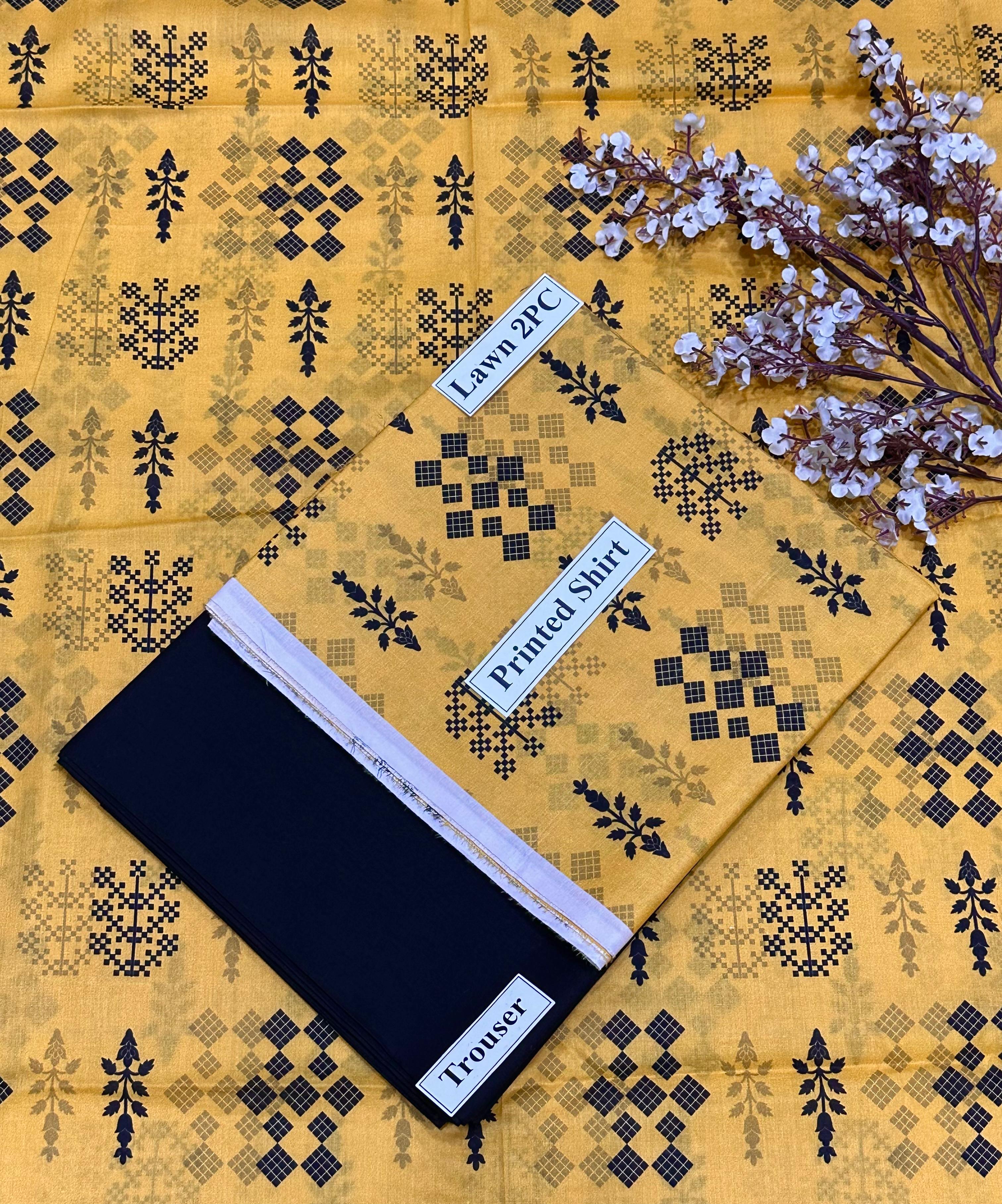 LAWN PRINTED COLLECTION BONANZA 2PC 1449