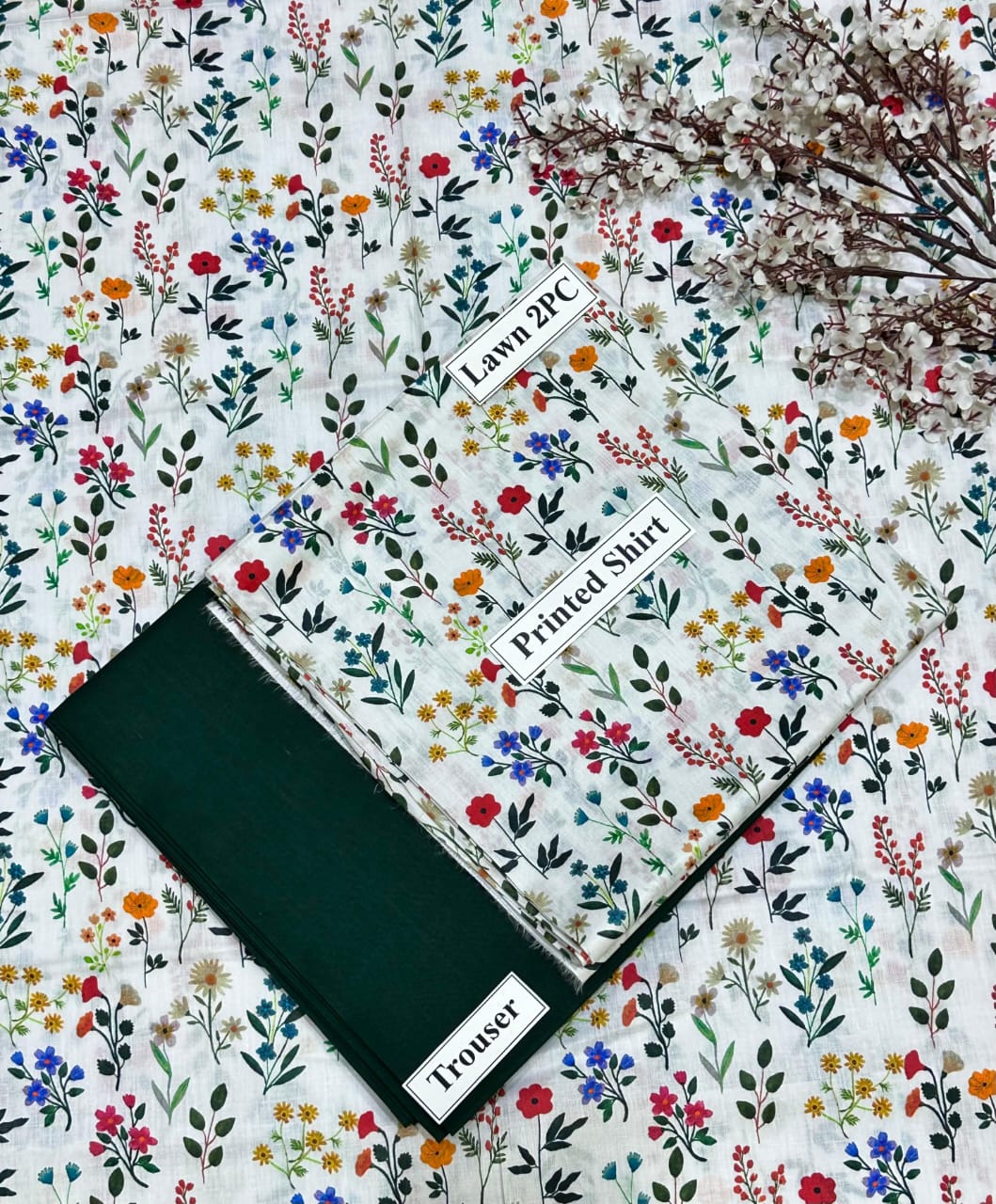 LAWN PRINTED COLLECTION BONANZA 2PC 1436