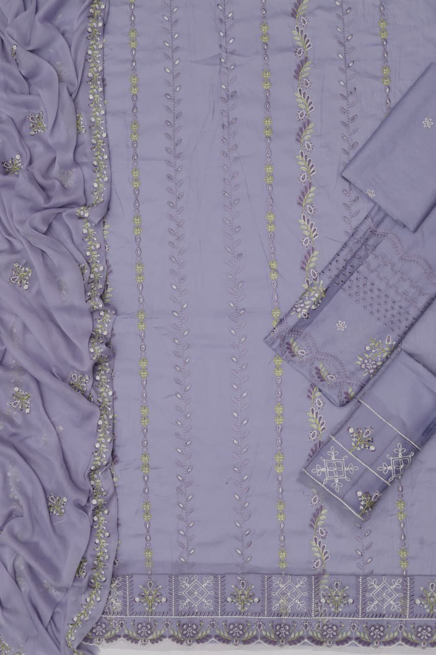 Maria.b Lawn Fabric 3Pc unstitch D-1765