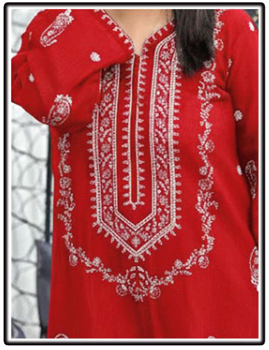 LAWN EMBROIDERED 2pc 1408