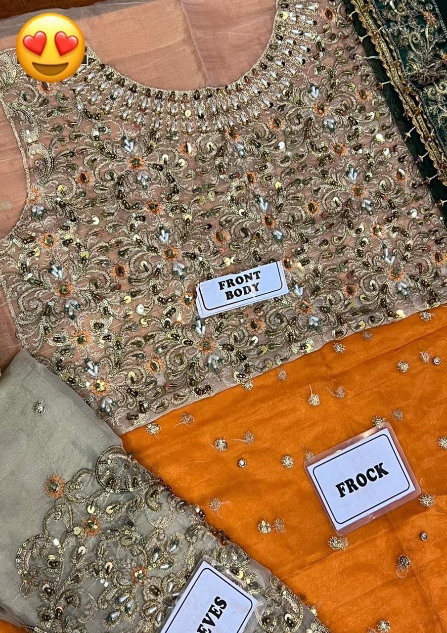 Ayesha Imran maxi hand work 1519