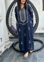 Winter Dhanak Fabric Embroidered | Unstitch 2-Piece Suit | Shirt & Trouser D-1126