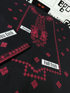Winter Dhanak Fabric Embroidered | Unstitch 2-Piece Suit | Shirt & Trouser D-1129