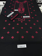 Winter Dhanak Fabric Embroidered | Unstitch 2-Piece Suit | Shirt & Trouser D-1129