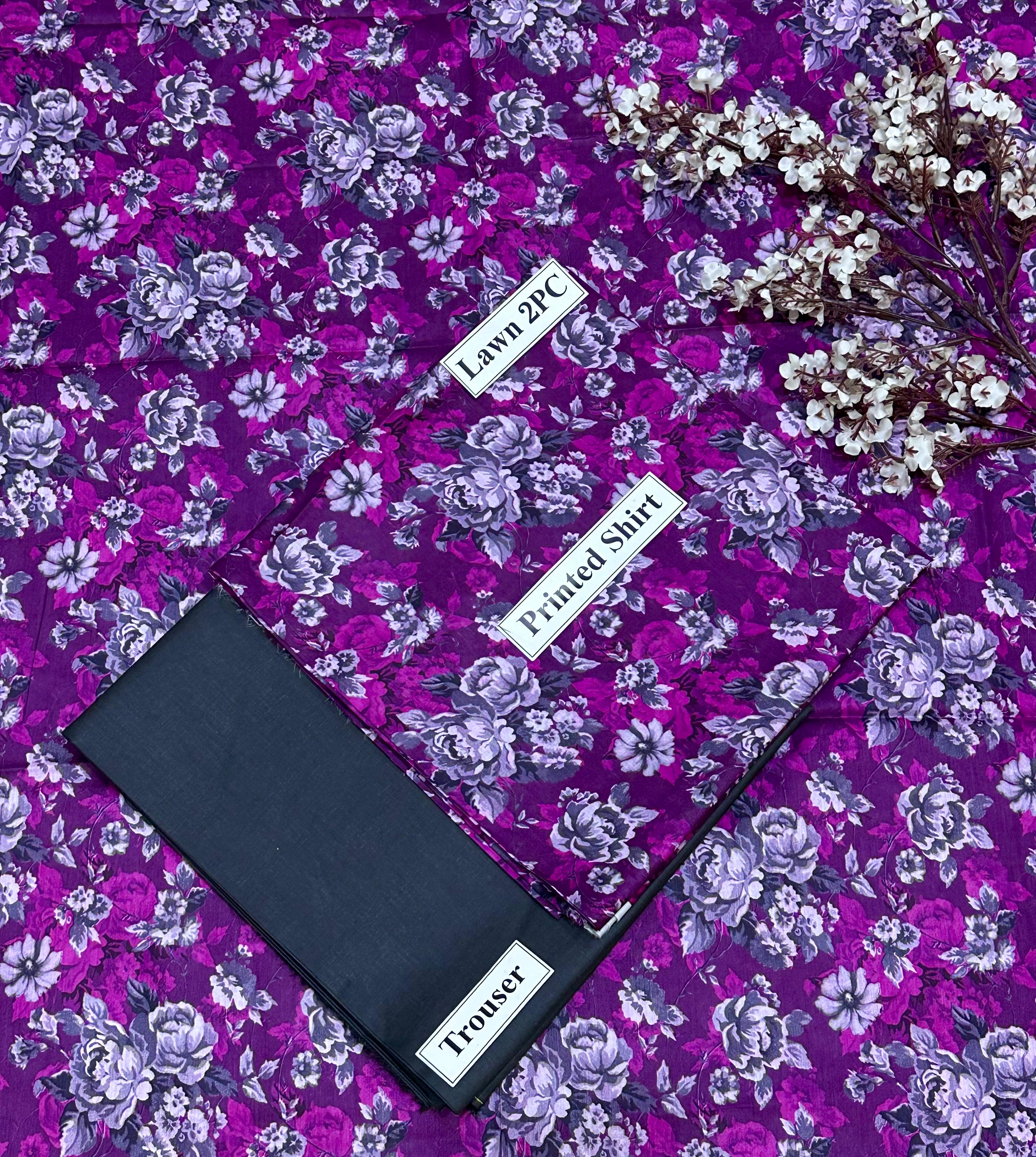 LAWN PRINTED COLLECTION BONANZA 2PC 1459