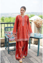 LAWN EMBROIDERED 2pc 1410