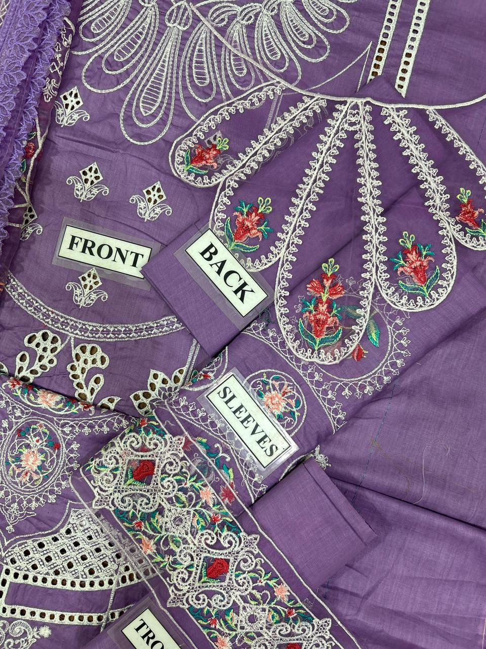 BIN ILYAS ChikenKaari Lawn Cotton D-1664