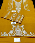 Winter Dhanak Fabric Embroidered | Unstitch 2-Piece Suit | Shirt & Trouser D-1132