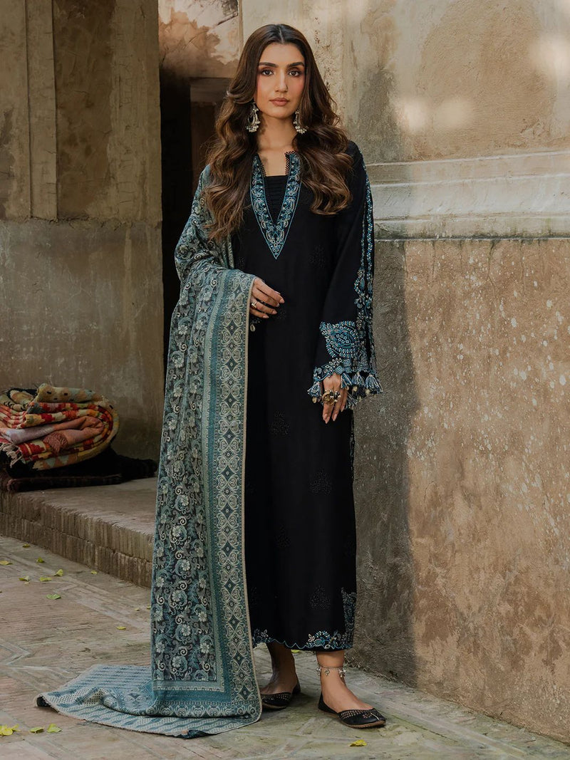 LIBAS  LAWN 3PC EMBROIDERED 1496
