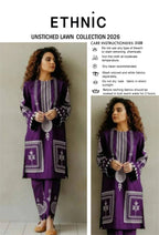 Ethnic Lawn Embroidered 2pc D 1660
