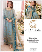 CHARIZMA CHIFFON EMBROIDERY D-1713