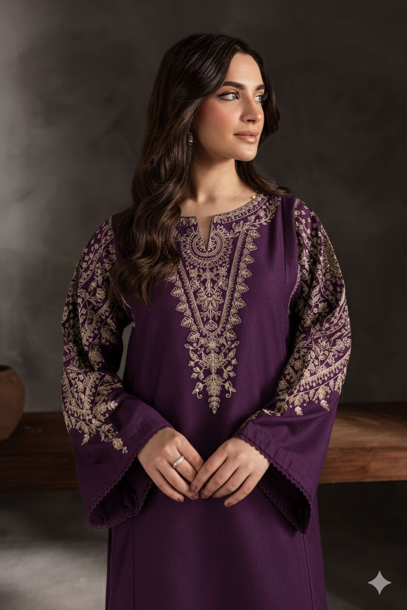 LAWN EMBROIDERED 2pc 1475