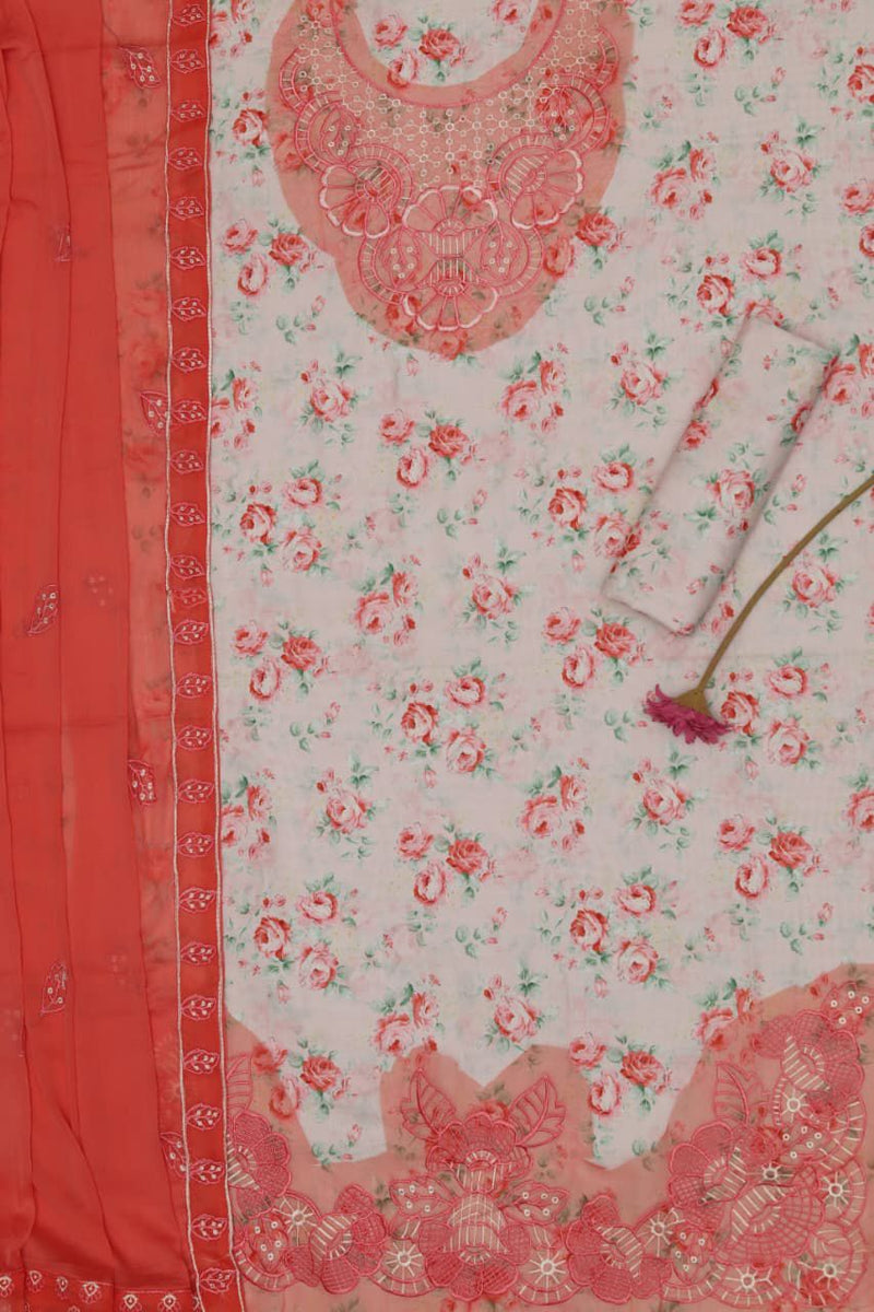 Zain Lawn Fabric 3Pc unstitch D-1744