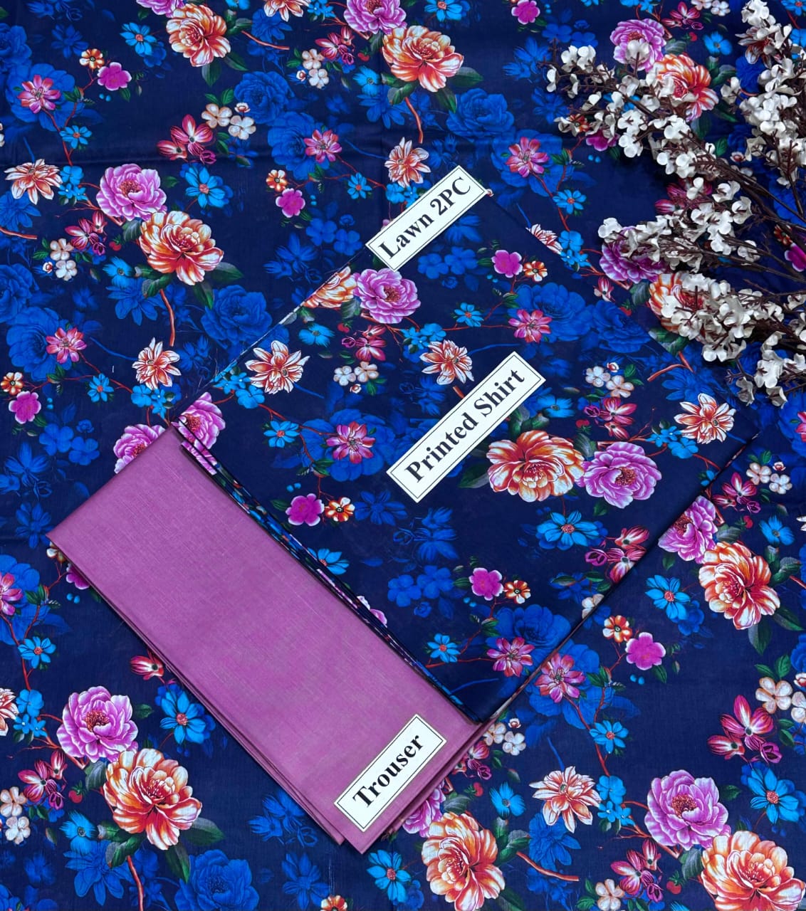 LAWN PRINTED COLLECTION BONANZA 2PC 1437