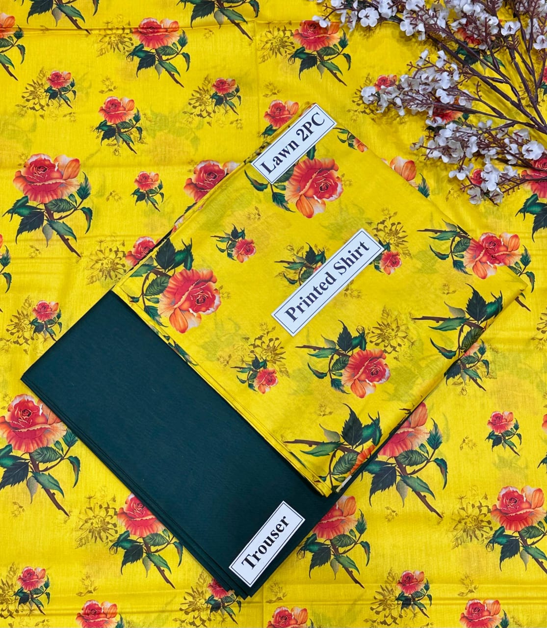 LAWN PRINTED COLLECTION BONANZA 2PC 1443