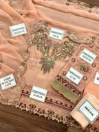 Neeshay Chiffon 3-Piece Suit D-1753