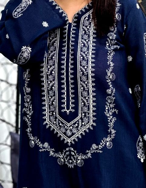 LAWN EMBROIDERED 2pc 1407