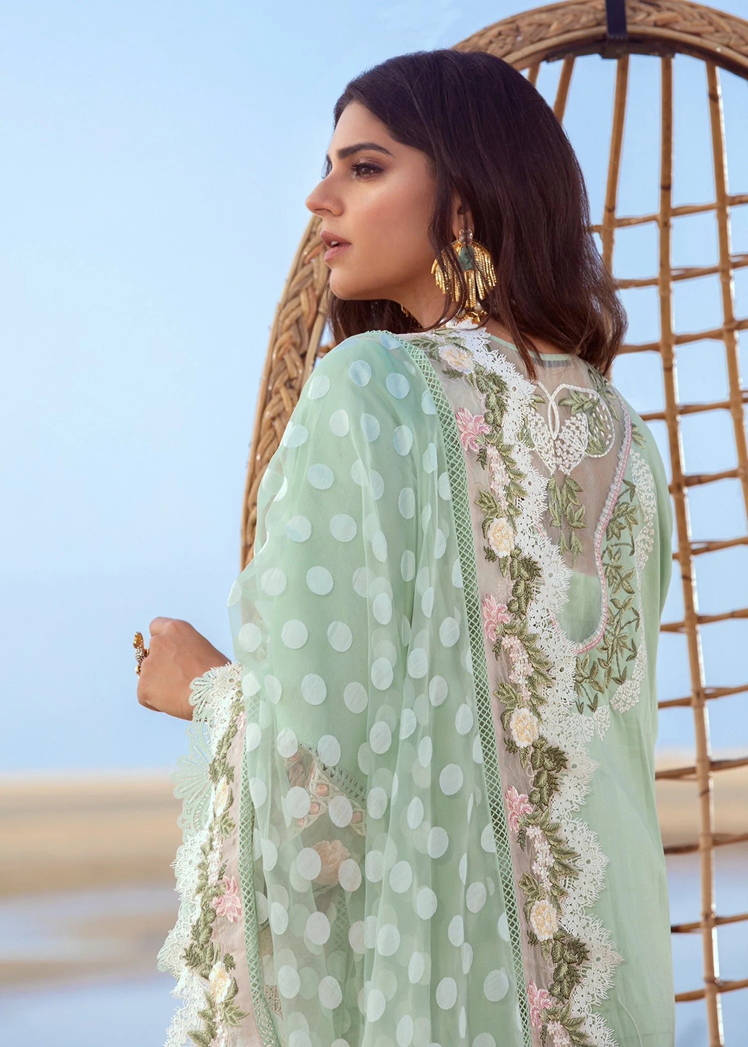 LUXURY  Chikankari Lawn 1345