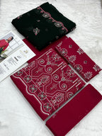 Bonazna Shahi Lawn 3pc Unstich D-1771-4