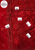Mariam & Maria   net heavy embroidery D-1698