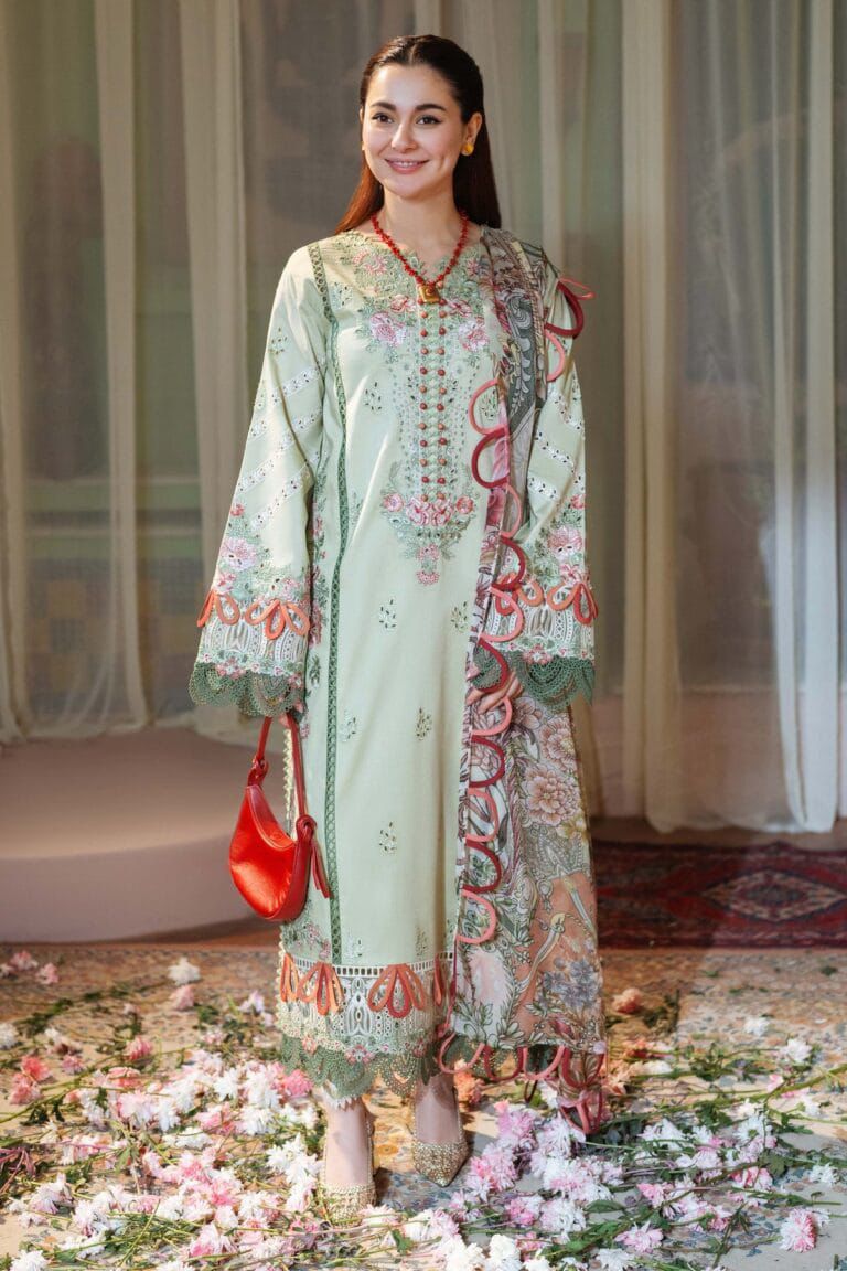 JADE CHIKAN KARI lawn cotton D-1396