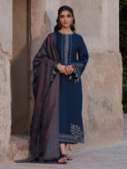 LIBAS  LAWN 3PC EMBROIDERED 1492