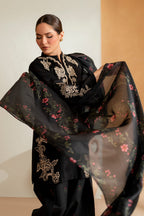 LIBAS  LAWN 3PC EMBROIDERED 1489