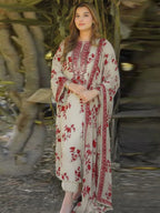 ANEELAS LAWN Embroidered D-1424