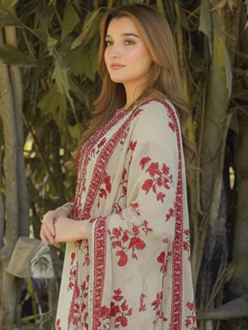 ANEELAS LAWN Embroidered D-1424