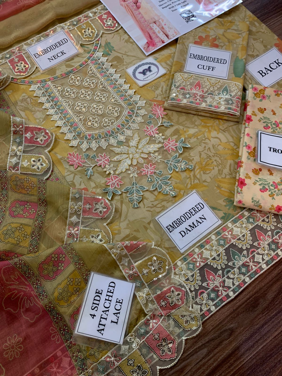 FARASHA CHIFFON DUPATTA D-1733