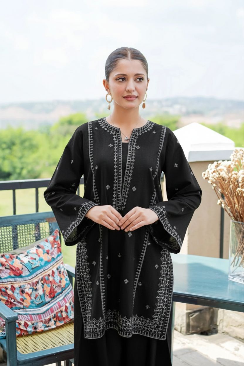 LAWN EMBROIDERED 2pc 1479