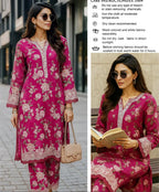 Maria b Lawn 3pc Unstich D-1776