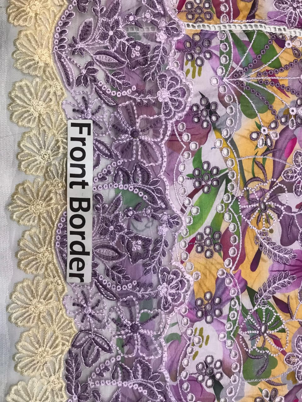 Rang Rasia  chicken kari  Embroidered 1395