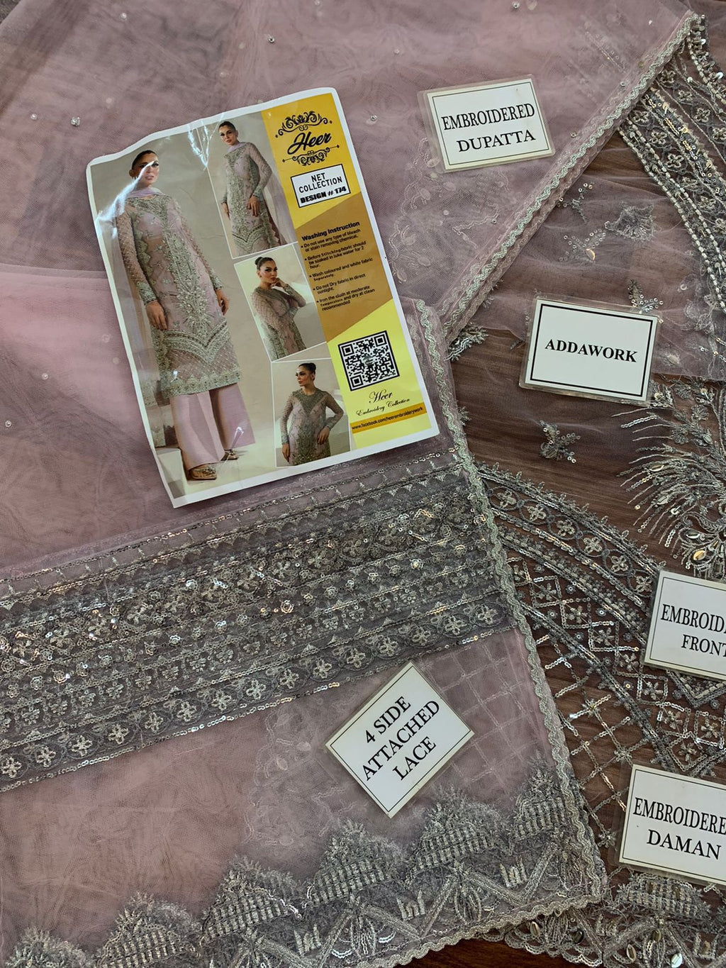 Heer’s Net Dress D-1516