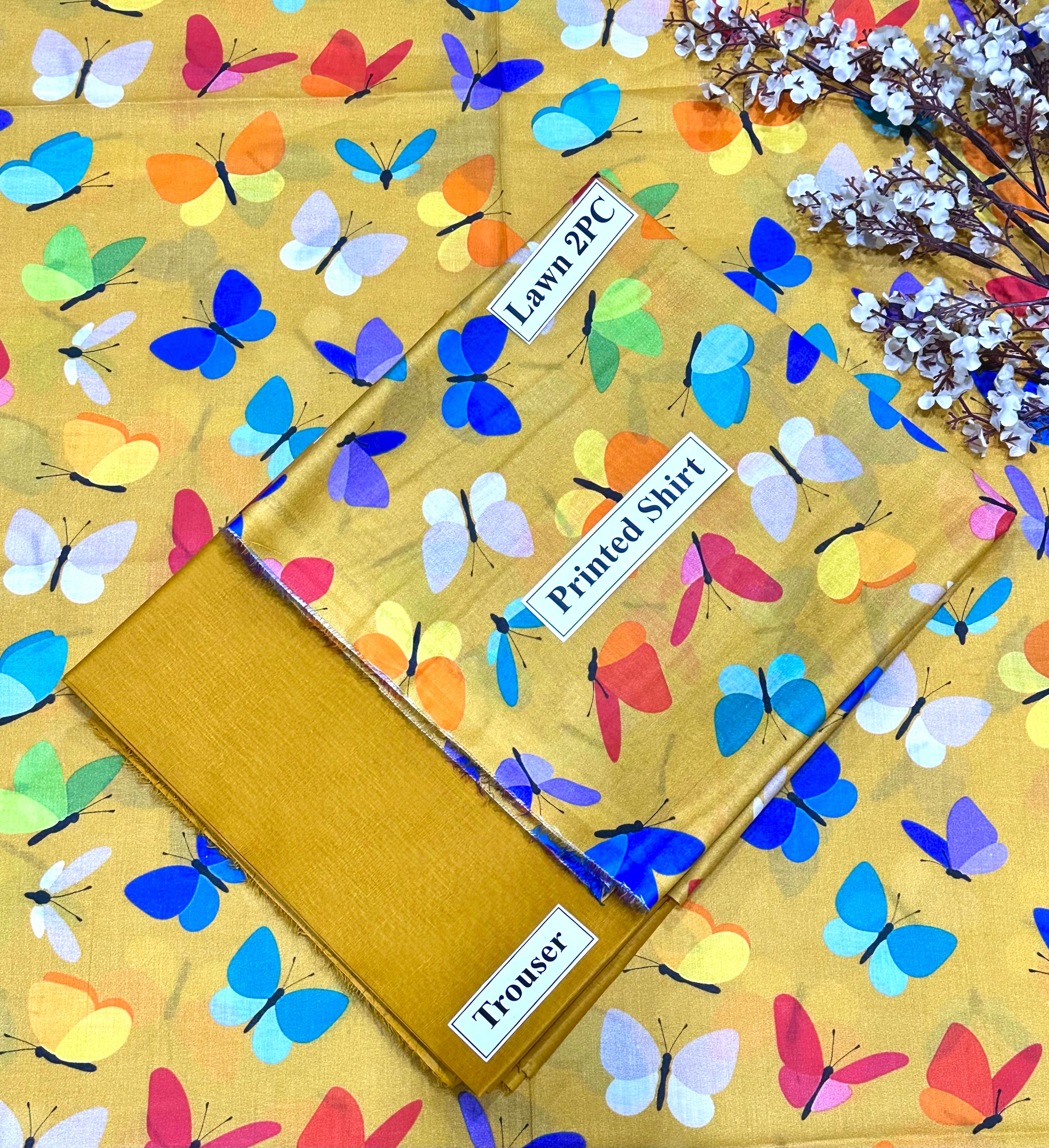 LAWN PRINTED COLLECTION BONANZA 2PC 1453