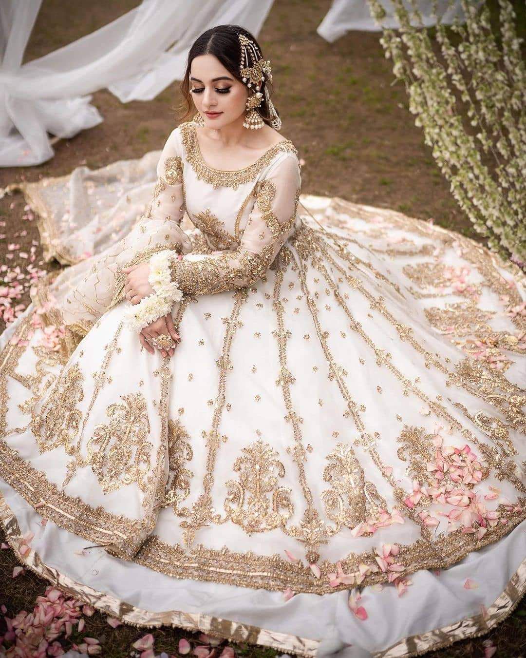 Hira Mani Net Long Frock D-1750