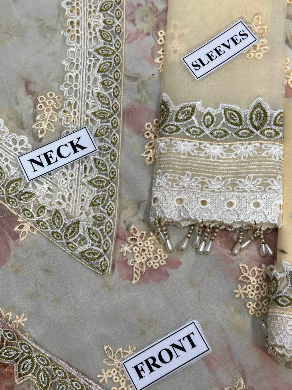 Baroque Unstitched Replica Organza 1510