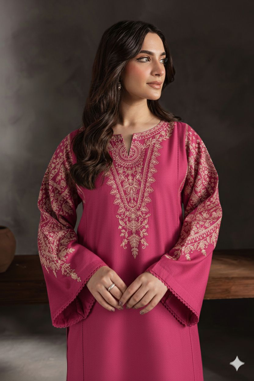 LAWN EMBROIDERED 2pc 1473