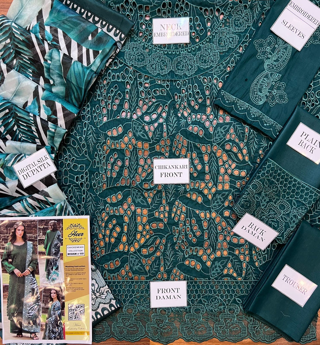 Chikankari  Embroidered  1397