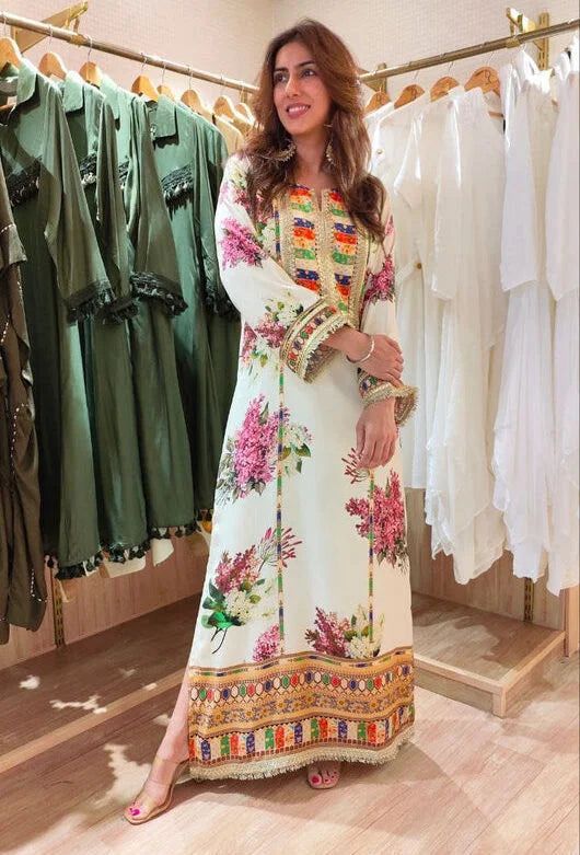 ANEELAS LAWN Embroidered 1423