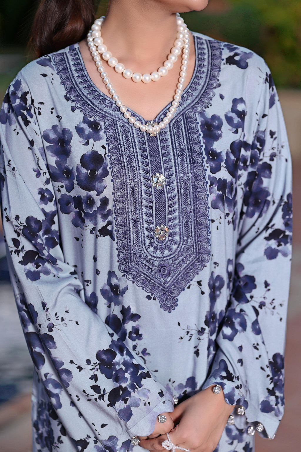 Aneela Lawn Unstitched Premium Summer Lawn Collection 1581